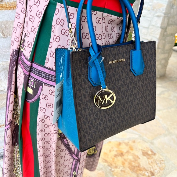 Michael Kors Mercer small Satchel&wallet signature - Picture 9 of 13